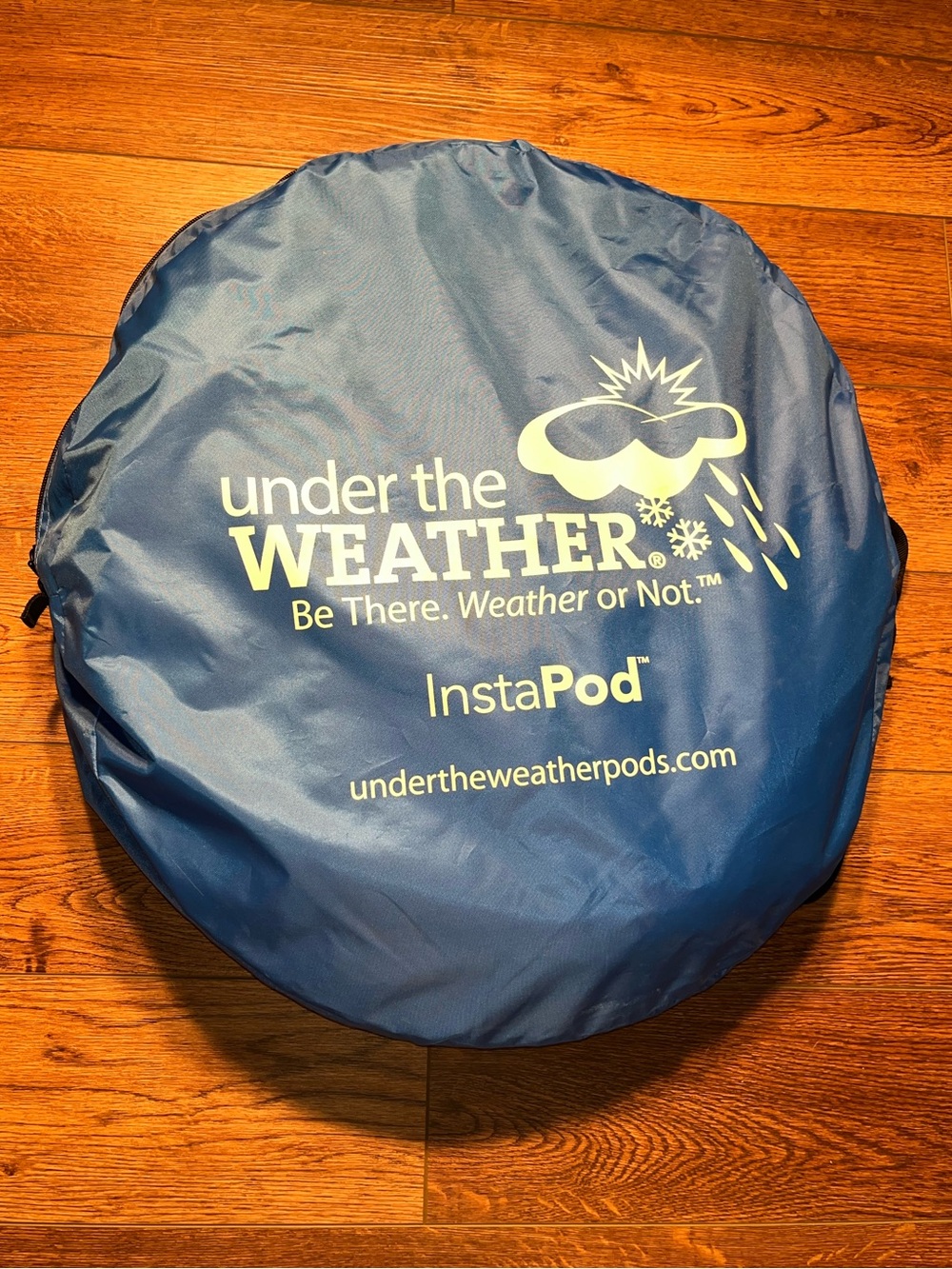 Under the Weather Blue Personal Pop Up Clear Pod Sports Tent Shelter